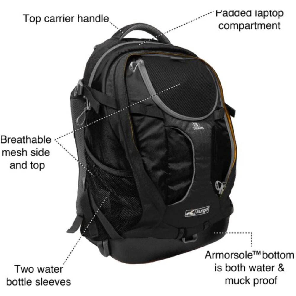 Kurgo G-Train K9 Dog Carrier Backpack  (brand new)